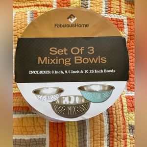 Mixing bowl set of 3